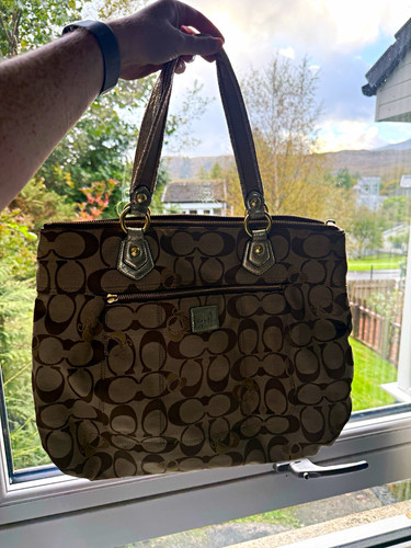 Coach poppy signature hearts - coach,