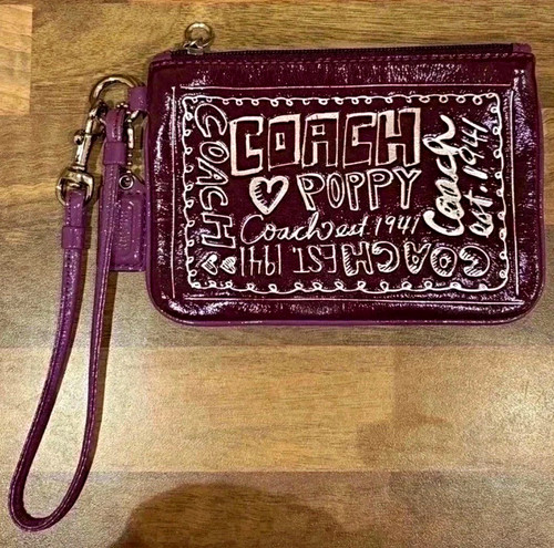 Coach poppy purple patent - purple,