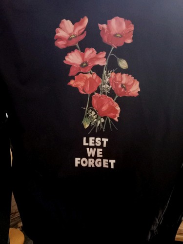 Hand transfer red poppy - hand,