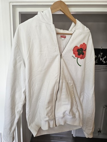 Kenzo poppy zip hoodie - poppy,