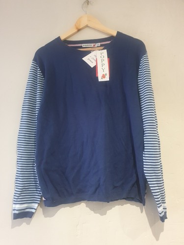 New poppy pretty blue white - poppy,