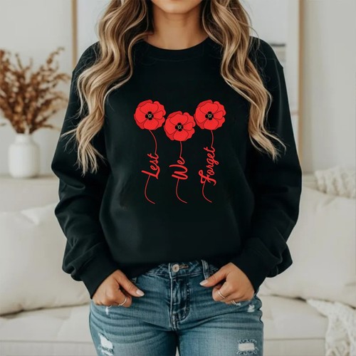 Red poppy lest forget - poppy, we