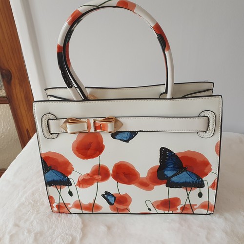 Unique white glossy - , large