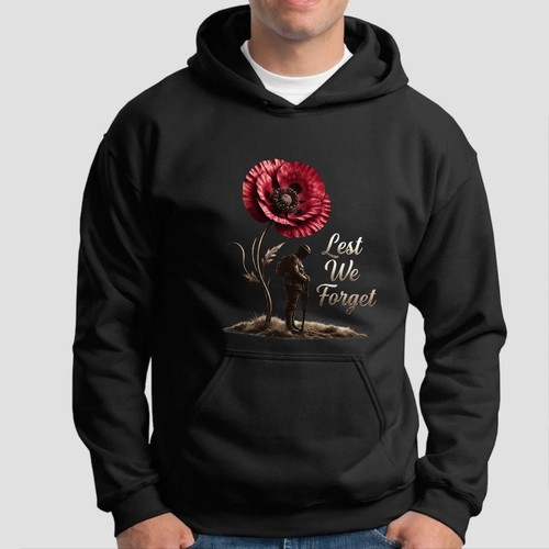 Lest forget poppy hoodie - lest,