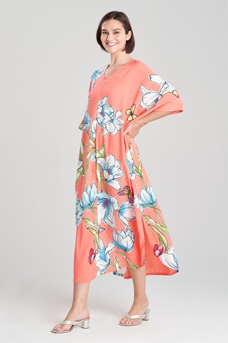 Natori wild poppy zip - wild,