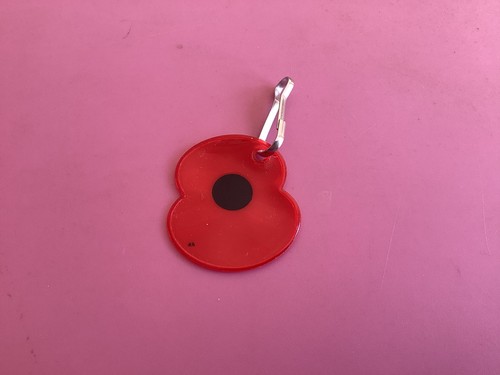 Poppy reflector tag - reflector, pet