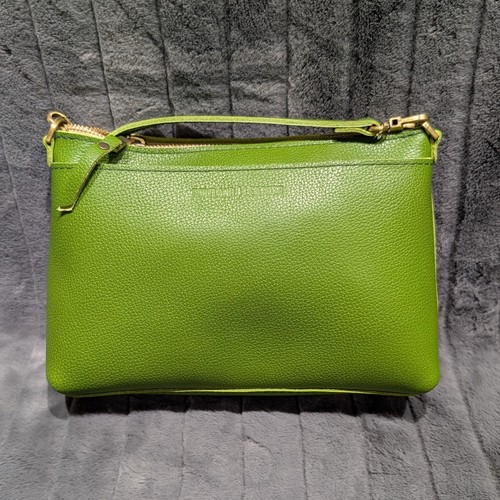 Portland leather poppy - poppy, purse