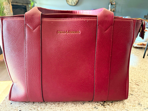 Poppy peonies burgundy zip - peonies,