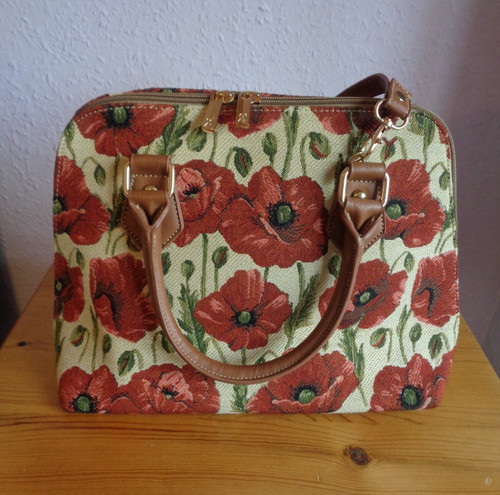 Bag signare tapestry poppies - signare,
