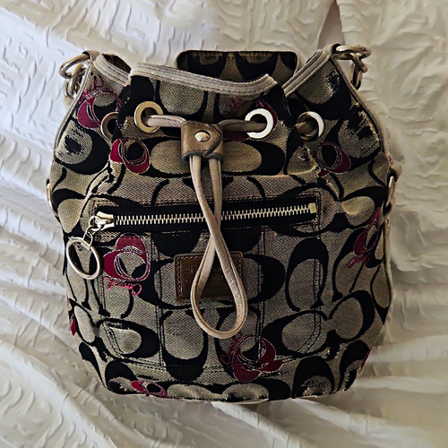 Coach poppy signature jacquard - poppy,