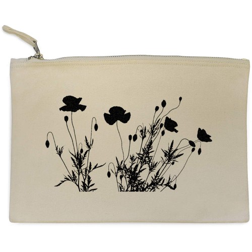 Poppy flowers silhouette - 'poppy, silhouette'