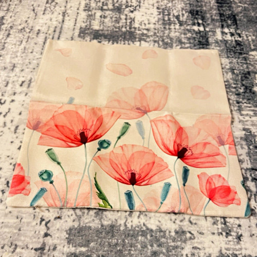 Jaysarton pair poppy floral - poppy,