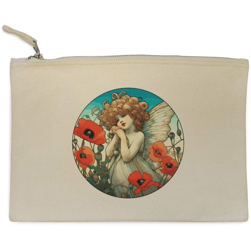 Poppy garden fairy - fairy', canvas