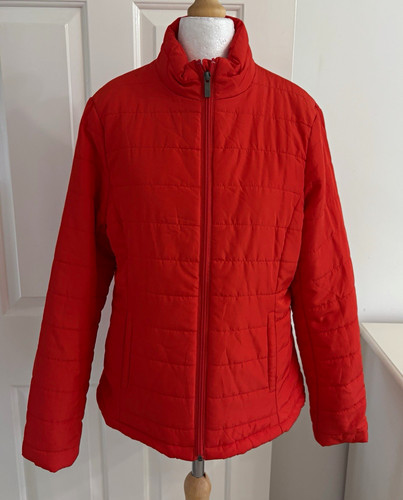 Poppy red quilted jacket - poppy,