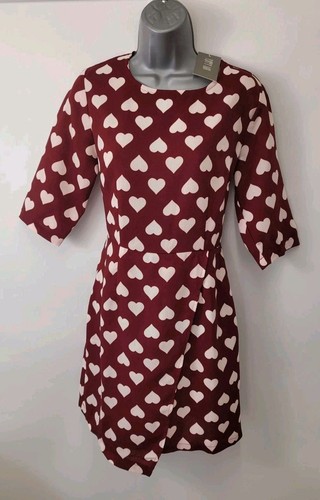 Poppy lux loveheart dress - lux,