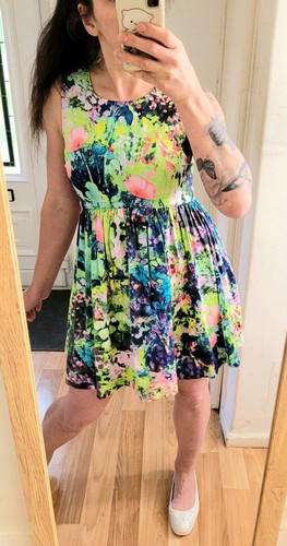 Zara basic floral fit - floral, flare