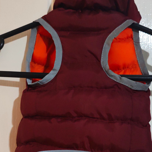 Poppy burgundy hooded padded - poppy,